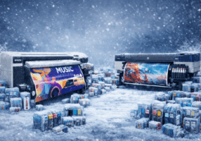 Wide Format Printer Ink Freeze